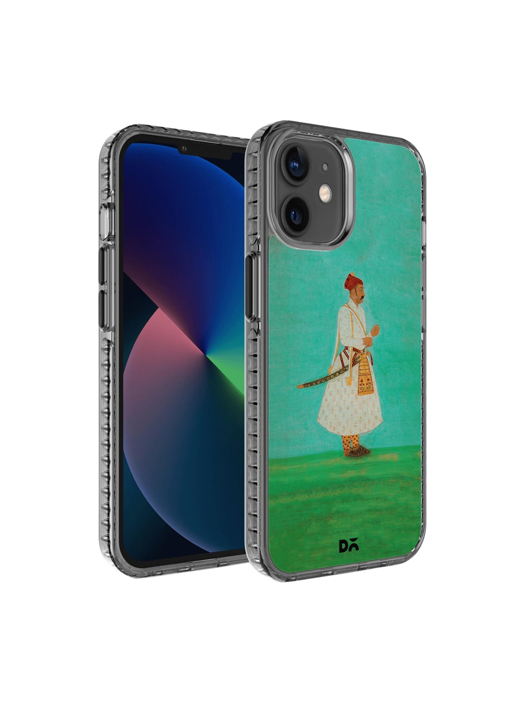 

DailyObjects Rajput Warrior Full Stride 2.0 iPhone 12 Mini Phone Case, White
