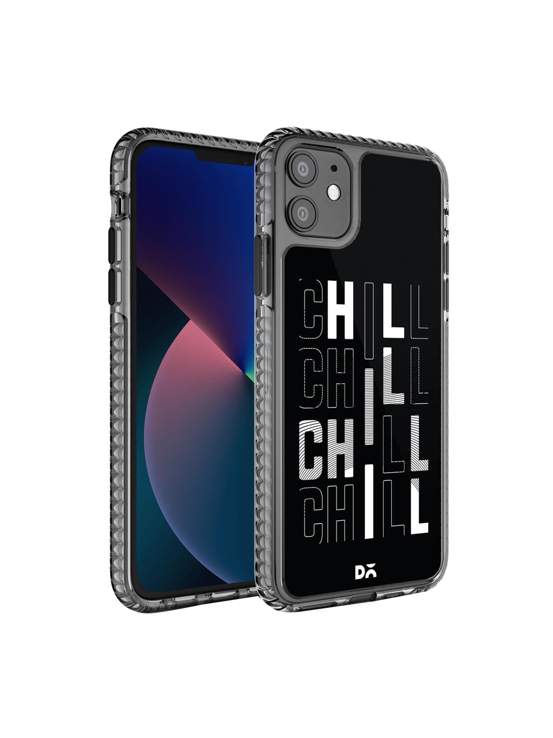

DailyObjects Black & White Printed Lets Chill iPhone 11 Phone Case