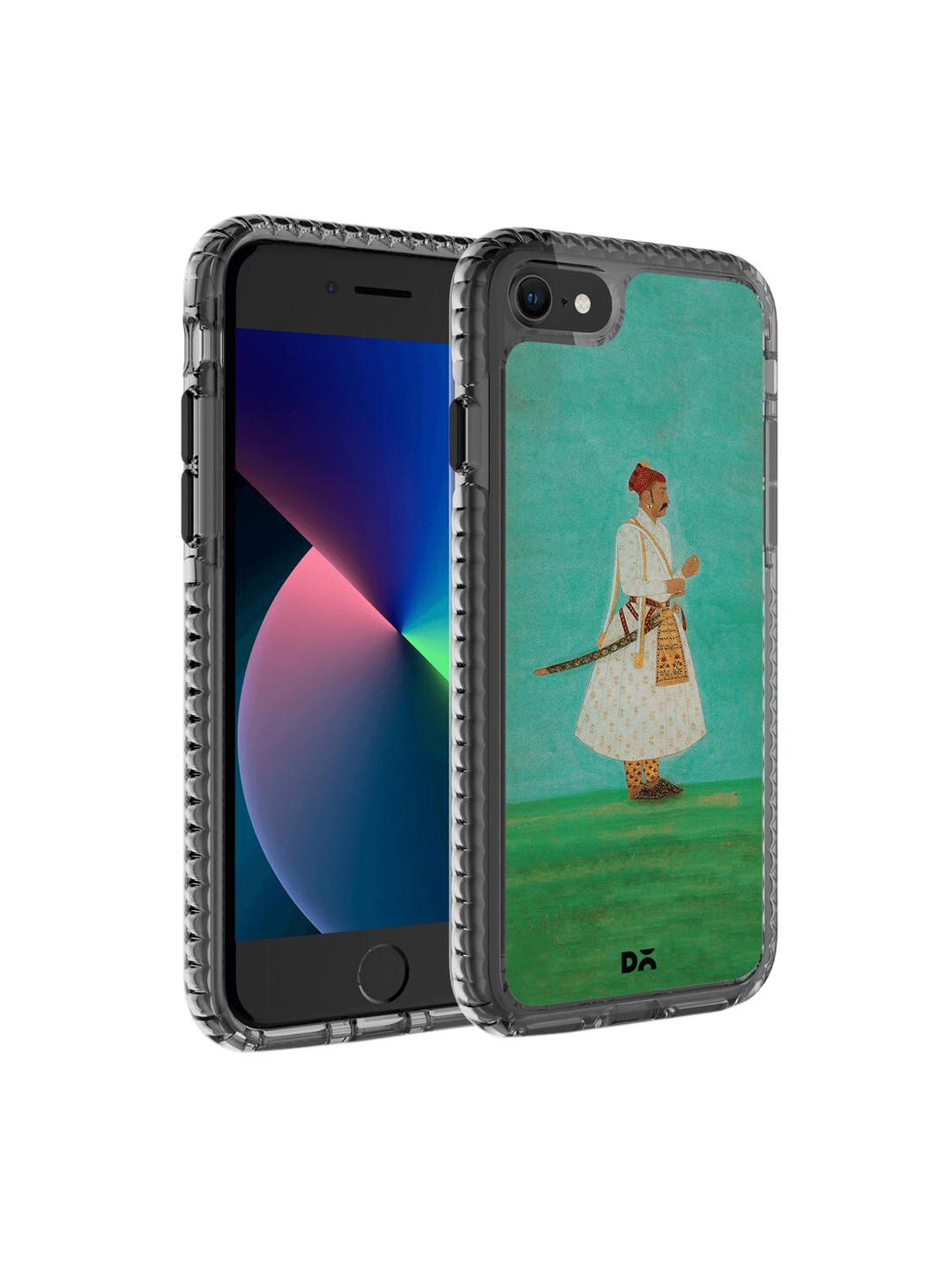 

DailyObjects Green & White Rajput Warrior iPhone SE 2020 Back Case