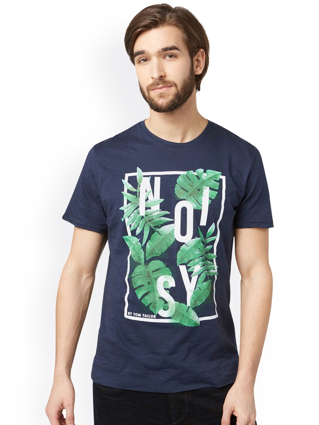 

Tom Tailor Blue Printed T-shirt