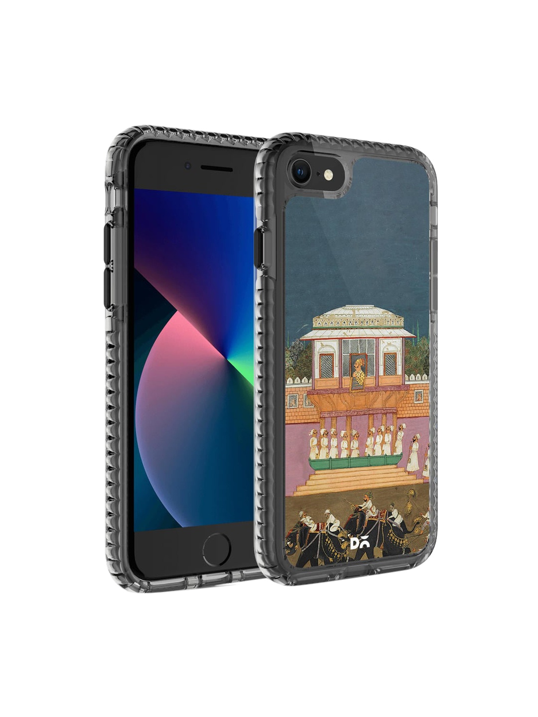 

DailyObjects Multicoloured Printed iPhone 8 Back Case, Multi