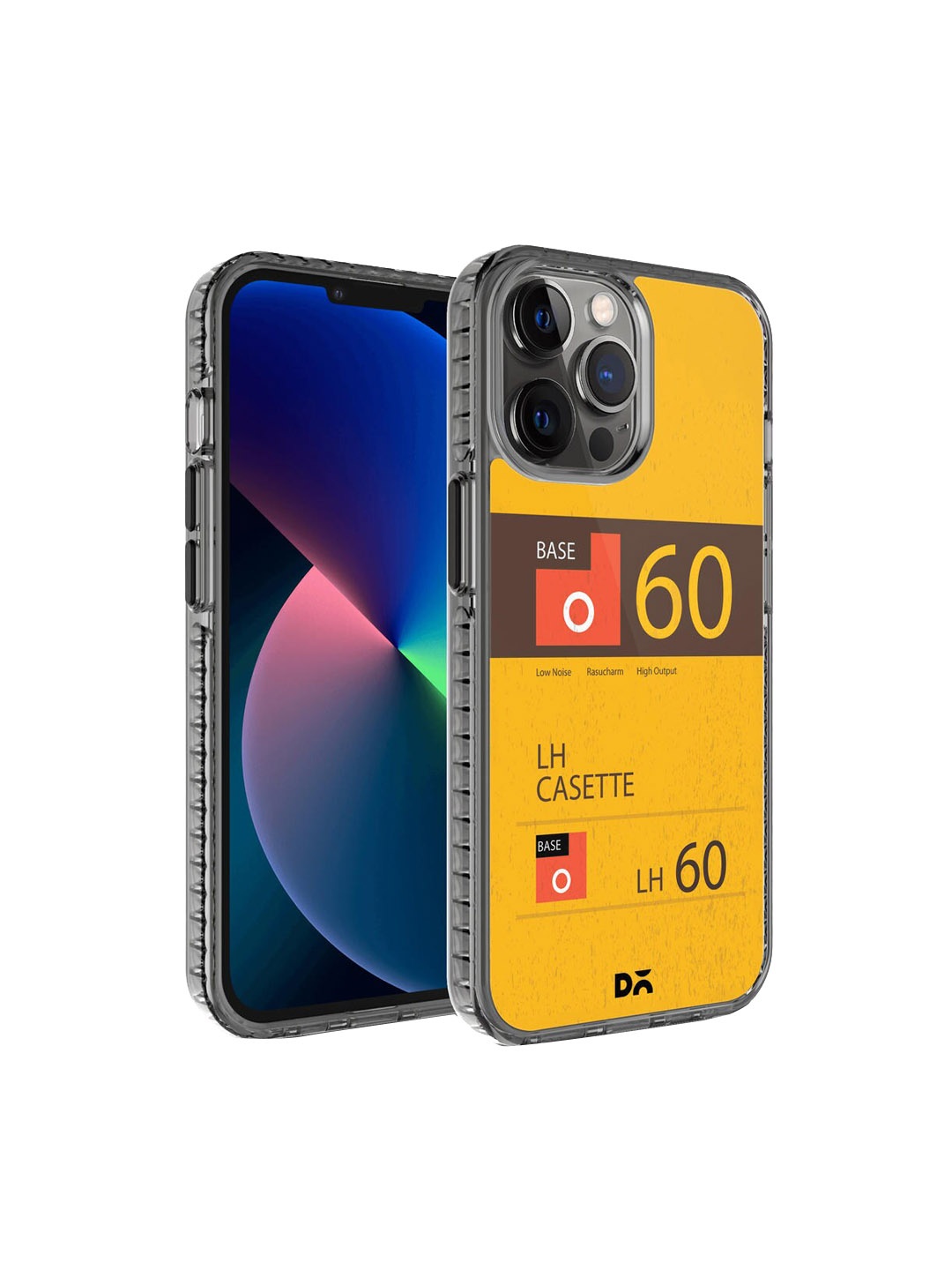 

DailyObjects Transparent & Yellow Printed iPhone 12 Pro Max Back Case Cover