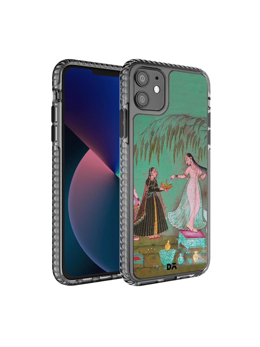 

DailyObjects Green & Pink Stride Printed iPhone 11 Phone Case