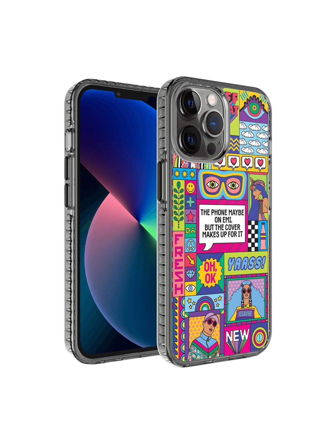 

DailyObjects Multi-Coloured Printed iPhone 12 Pro Back Case