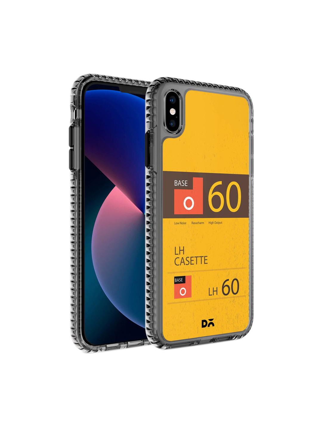 

DailyObjects Yellow Printed LH Cassette Stride 2.0 iPhone XS Max Phone Case