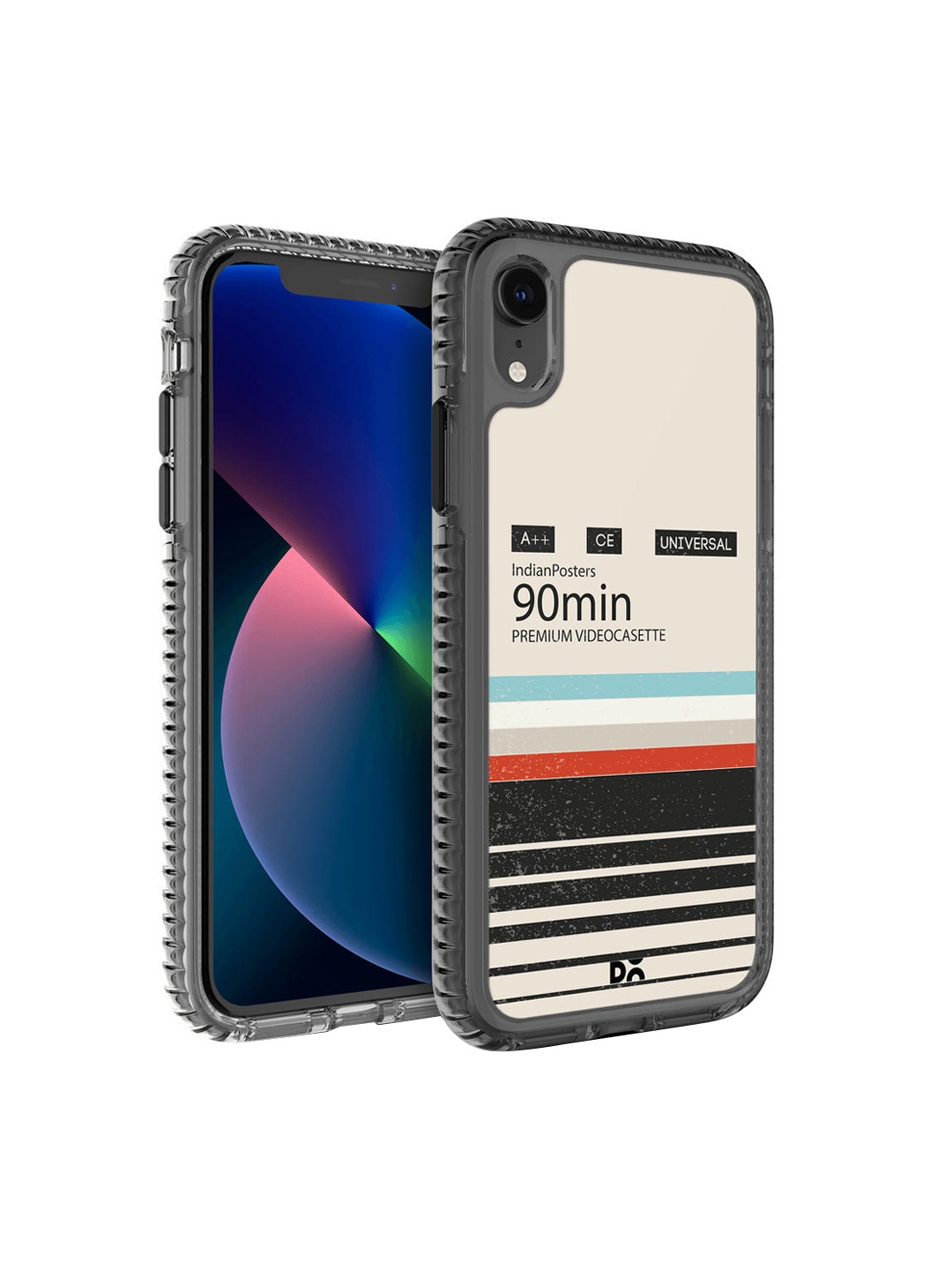 

DailyObjects White & Black Stride Printed iPhone XR Phone Case