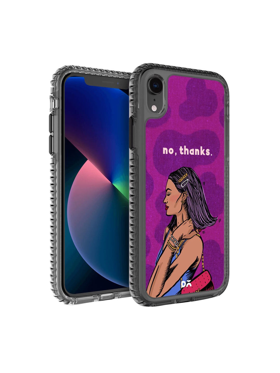 

DailyObjects Purple & Beige Stride Printed iPhone XR Phone Case