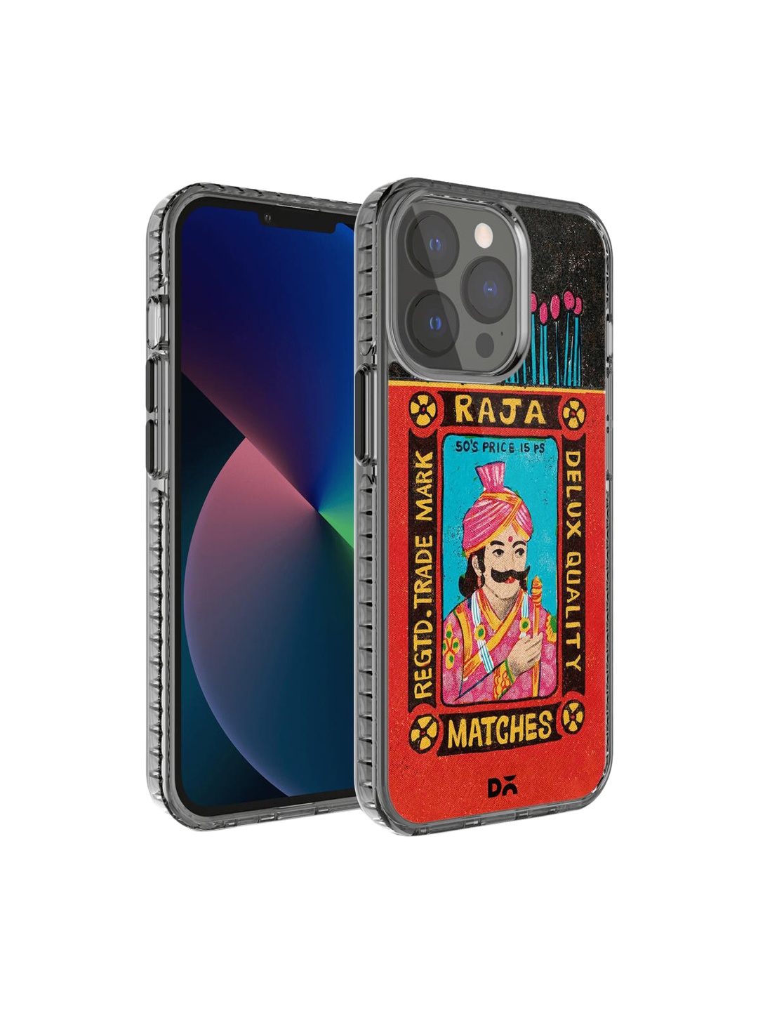 

DailyObjects Adults Multicolor Raja Matchbox Stride iPhone 13 Pro Back Case, Multi