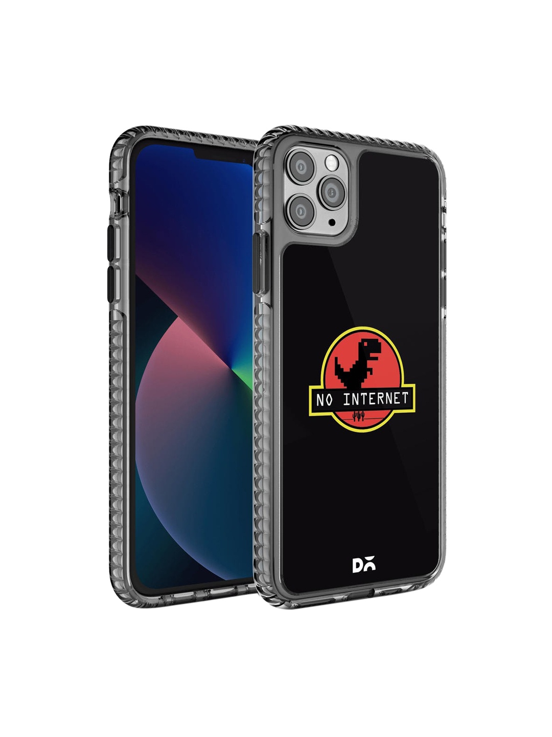 

DailyObjects Adults Black & Red No Internet Stride 2.0 iPhone 11 Pro Phone Case