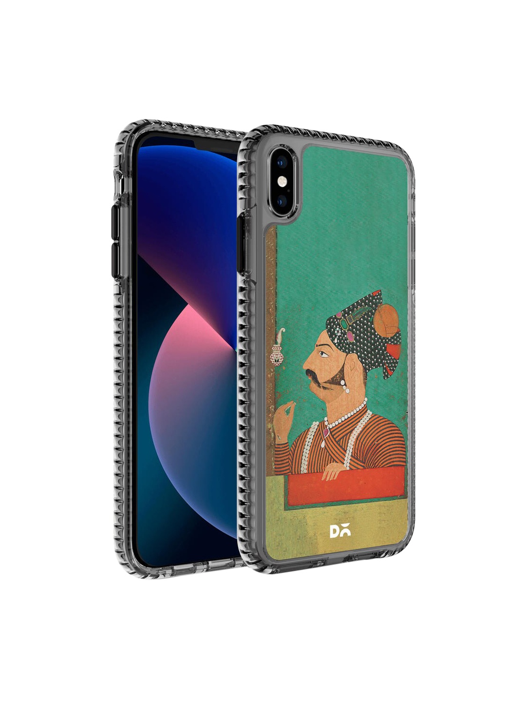 

DailyObjects Adults Multicolor Rajput Facial Hair Stride iPhone XS Back Case, Multi