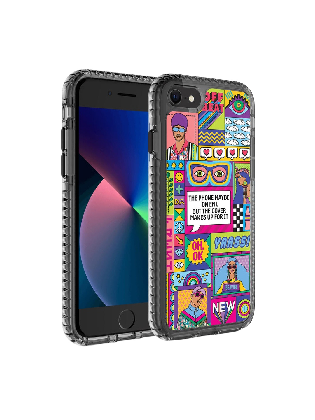 

DailyObjects Multi-Coloured Printed Phone on EMI iPhone 8 Phone Case Cover