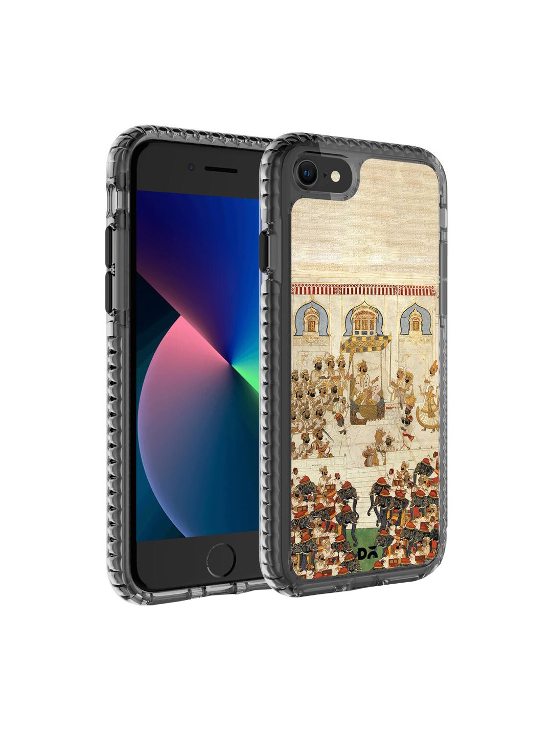 

DailyObjects Off- White & Red Printed Royal Decree iPhone SE 2020 Phone Case
