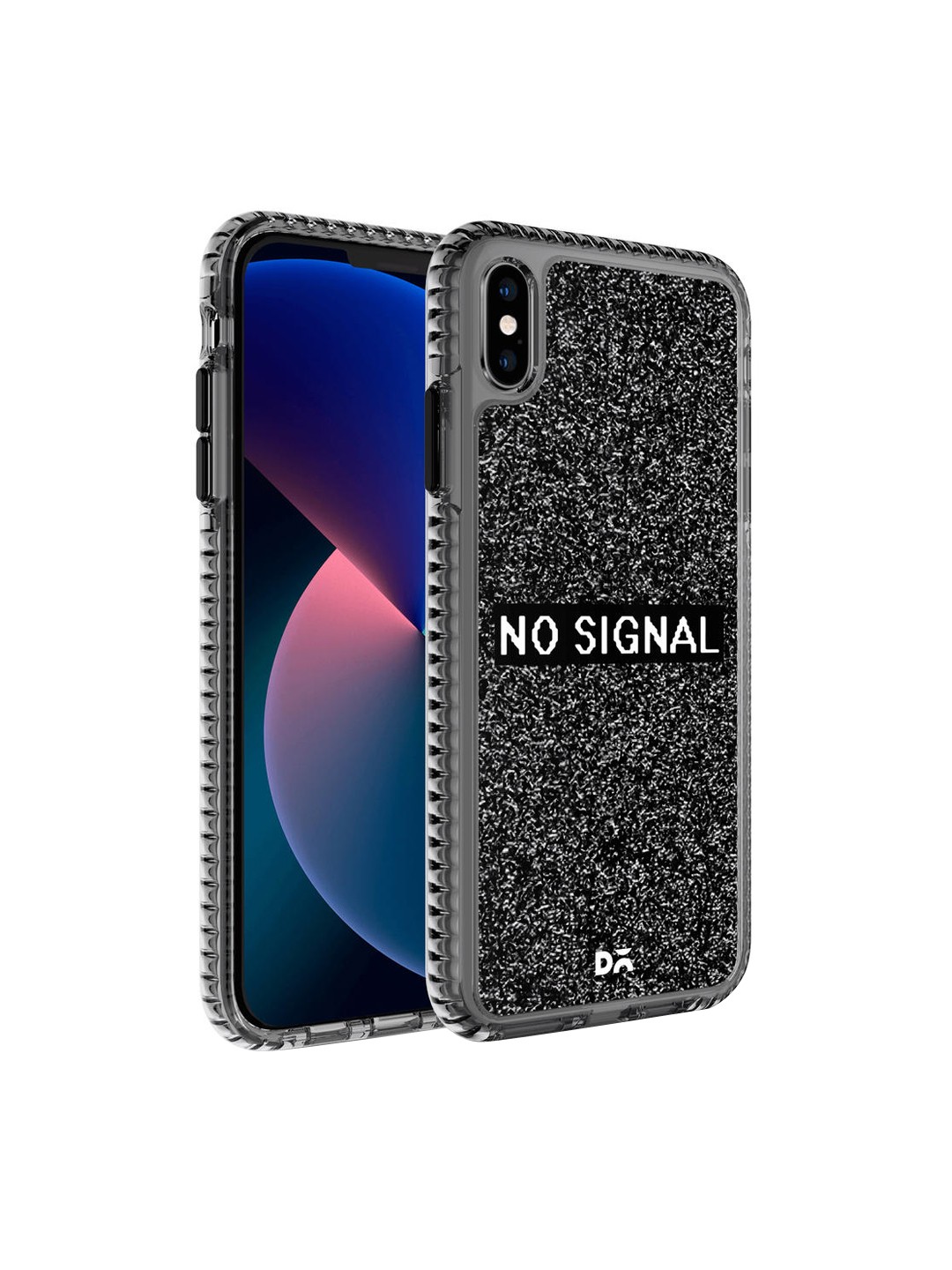 

DailyObjects Black & White Printed No Signal Stride 2.0 iPhone XS Phone Case