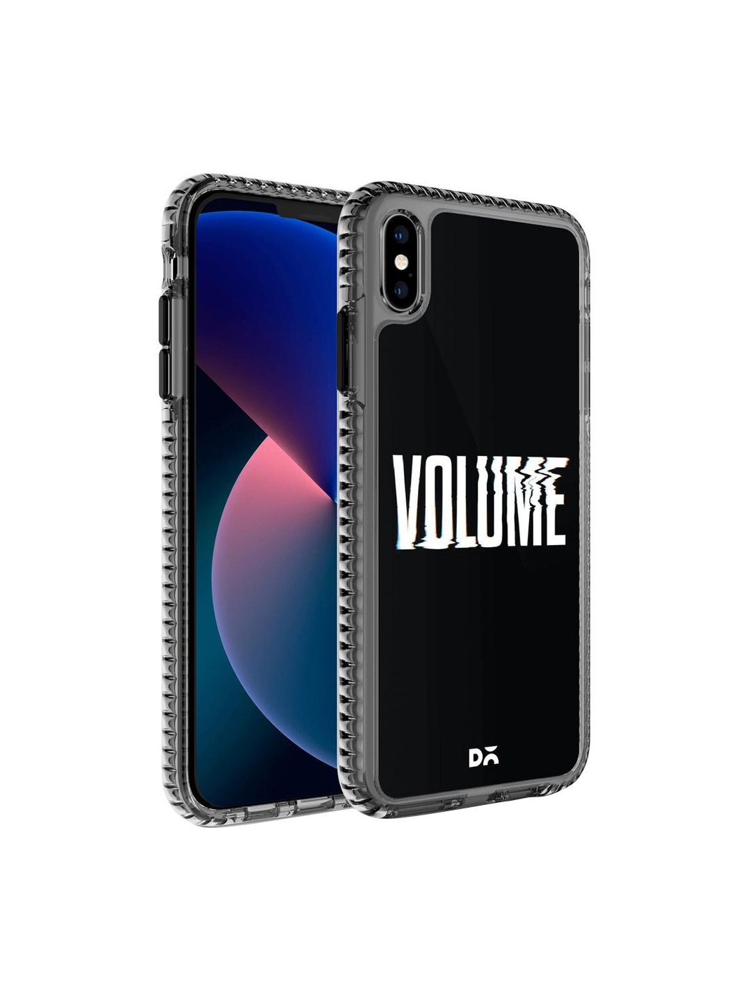 

DailyObjects Black & White Printed Max Volume iPhone X Phone Case