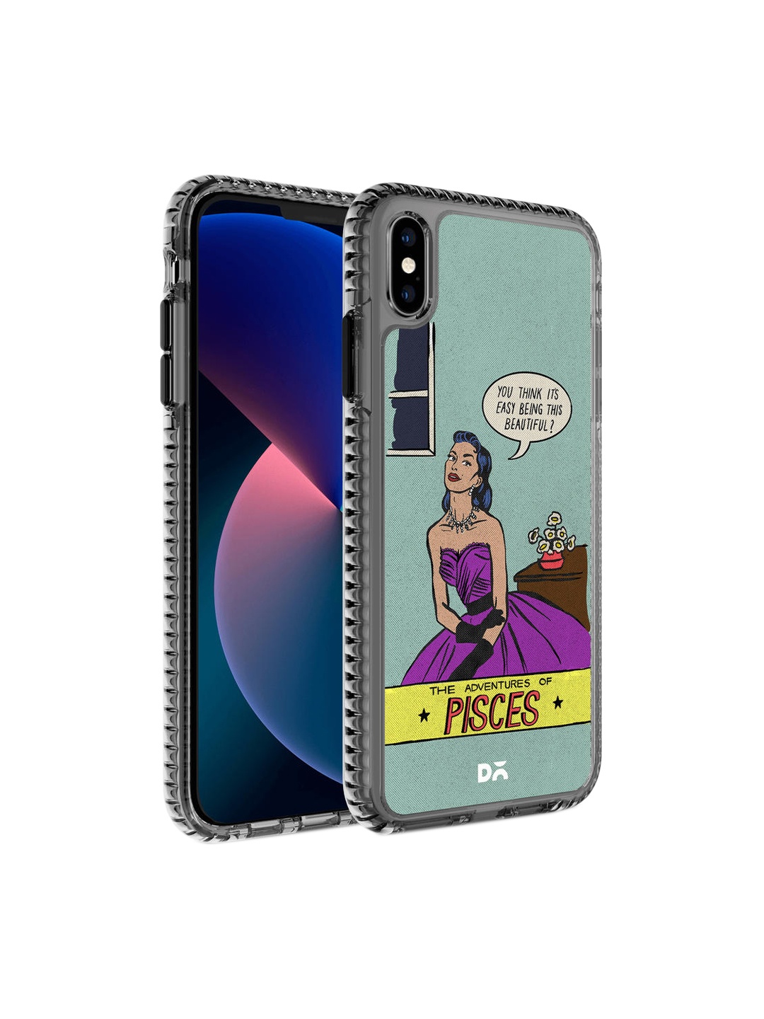 

DailyObjects Green Pisces Printed iPhoneXS Back Case