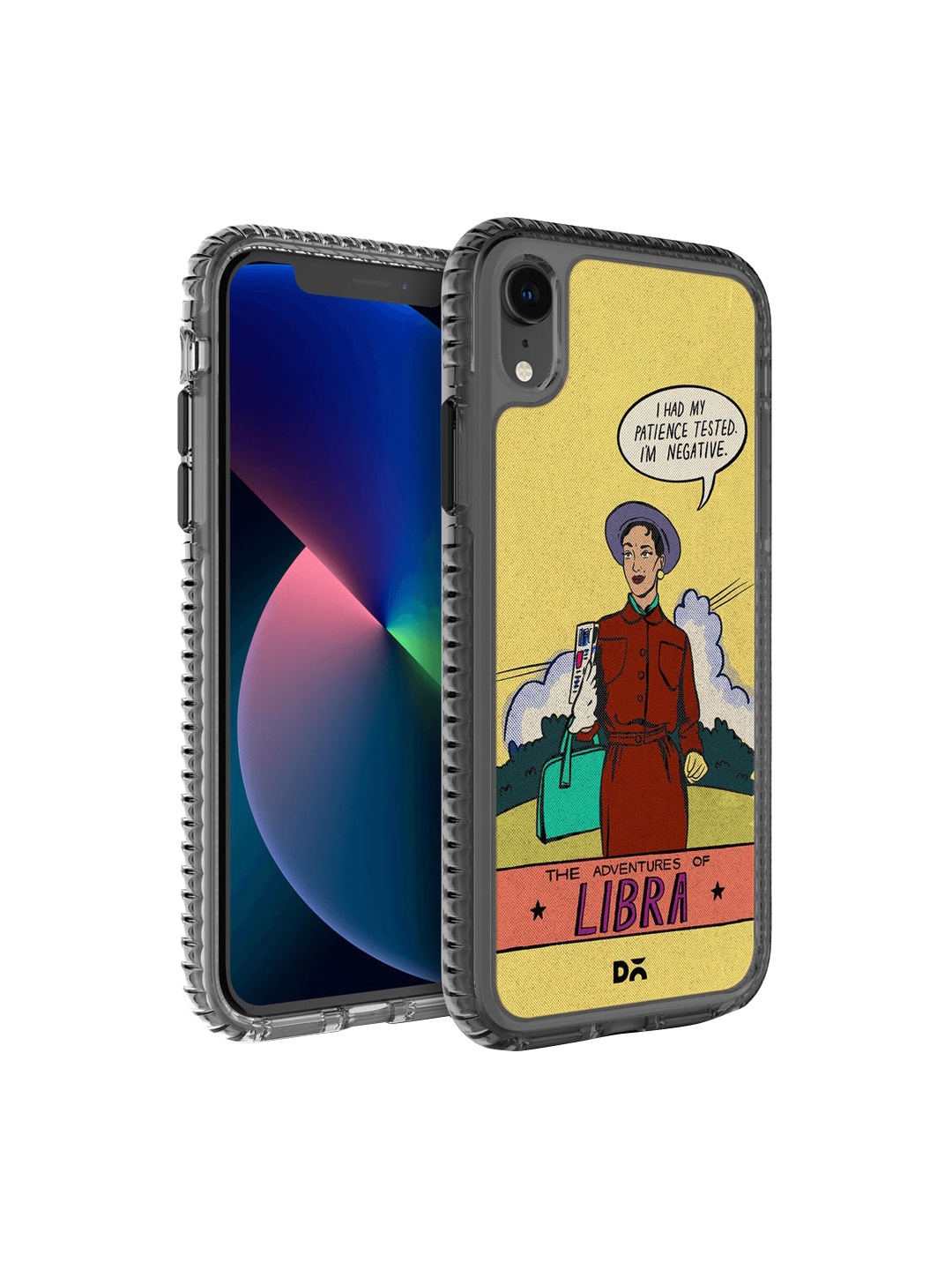 

DailyObjects Yellow & Red Libra iPhone XR Back Case