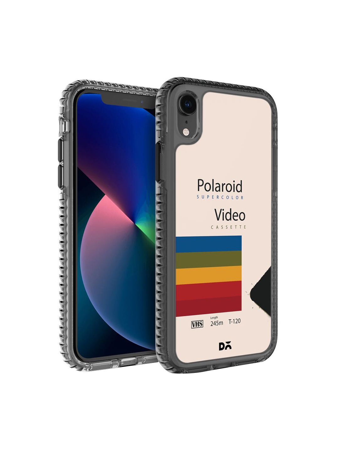 

DailyObjects Off-White Polaroid Printed iPhone XR Back Case, Transparent