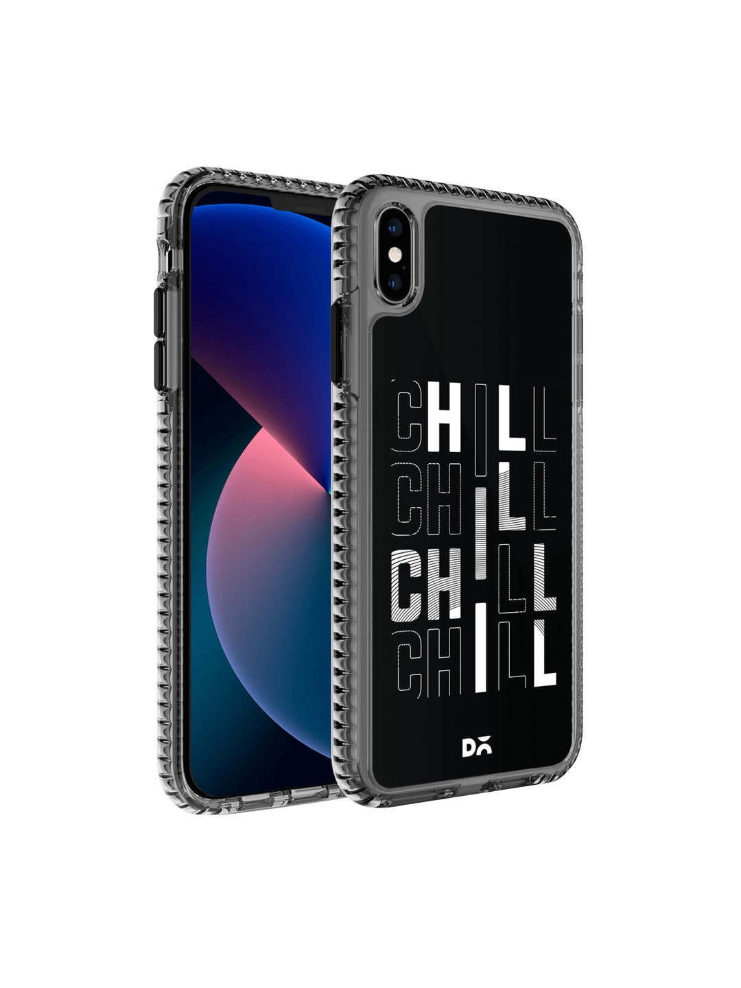 

DailyObjects Black & White Printed Lets Chill Stride 2.0 iPhone X Phone Case