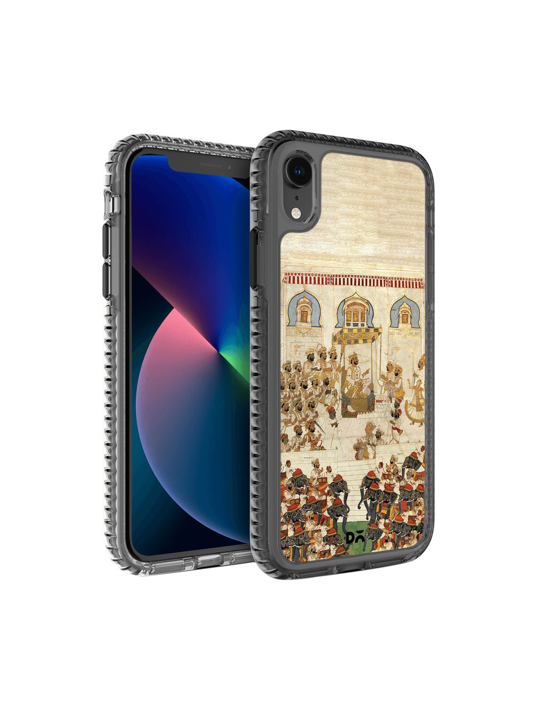 

DailyObjects Beige & Red Royal Decree Stride 2.0 iPhone XR Phone Case