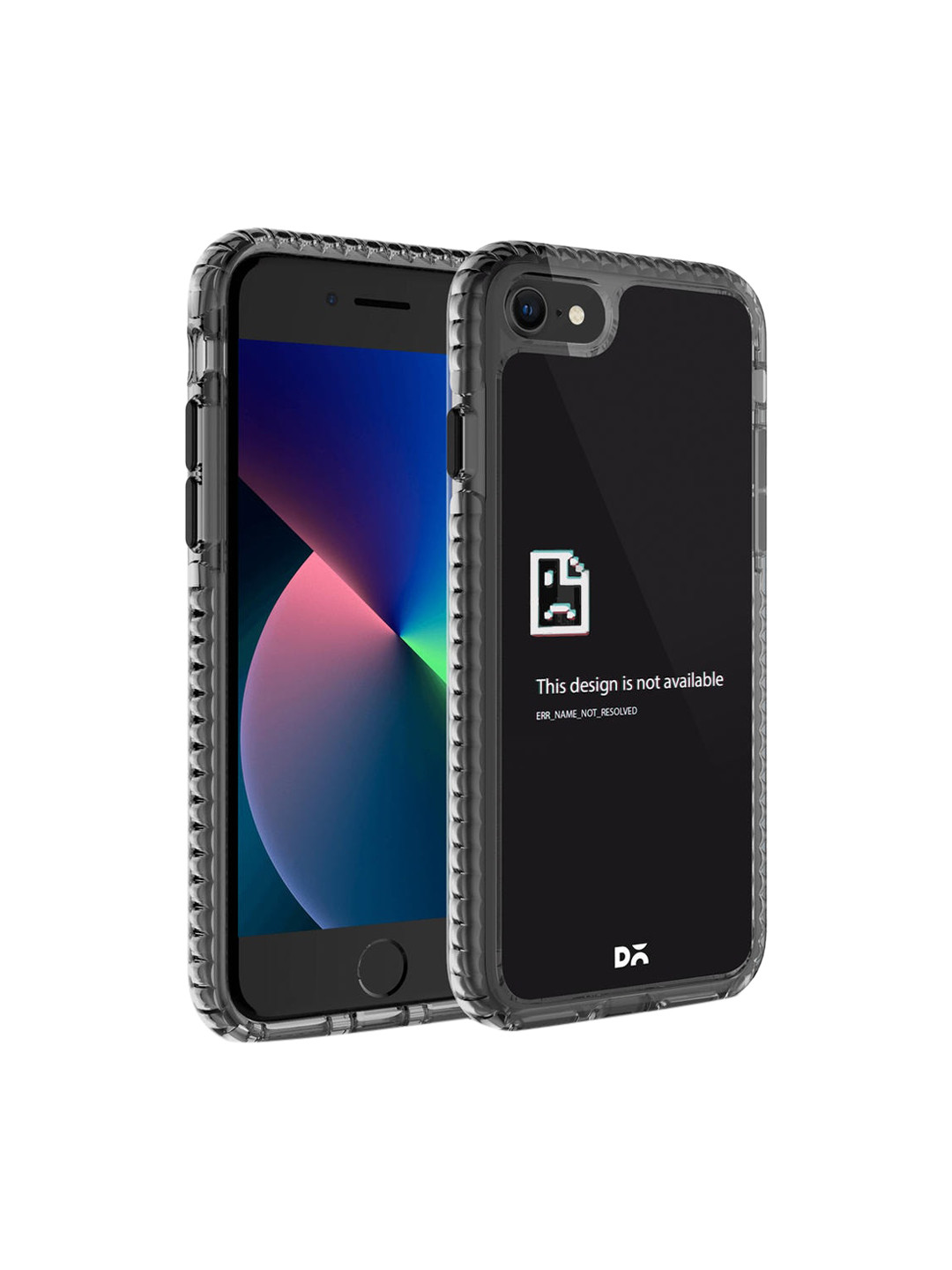 

DailyObjects Black & White Printed Wallpaper Unavailable Stride 2.0 iPhone 8 Phone Case