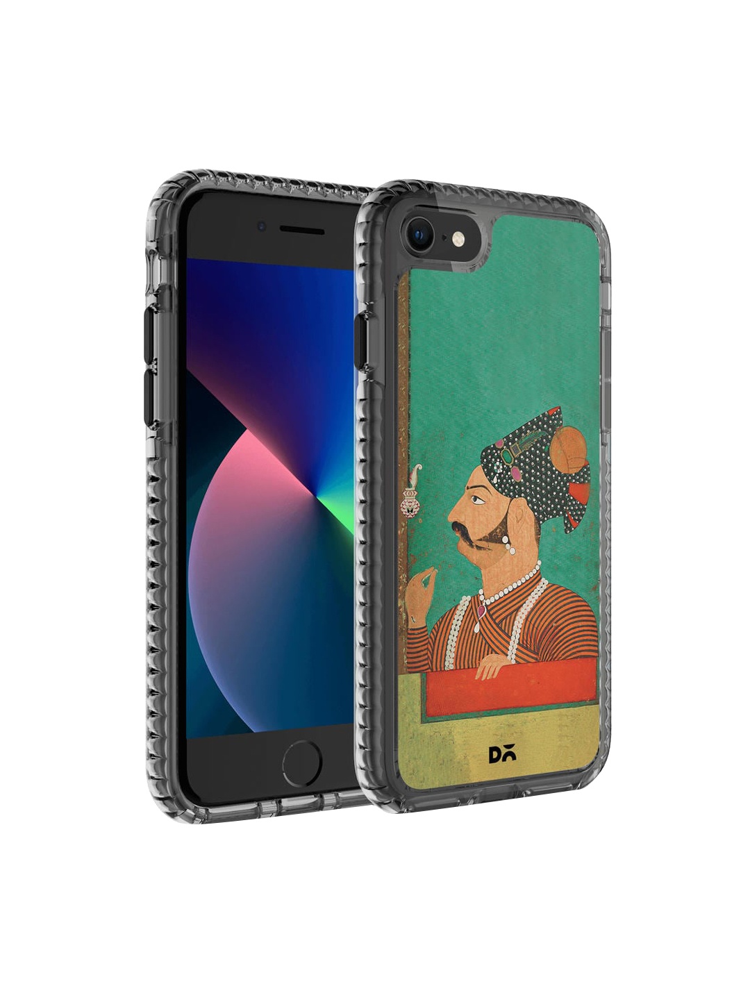 

DailyObjects Green & Brown Stride Printed iPhone SE 2020 Phone Case