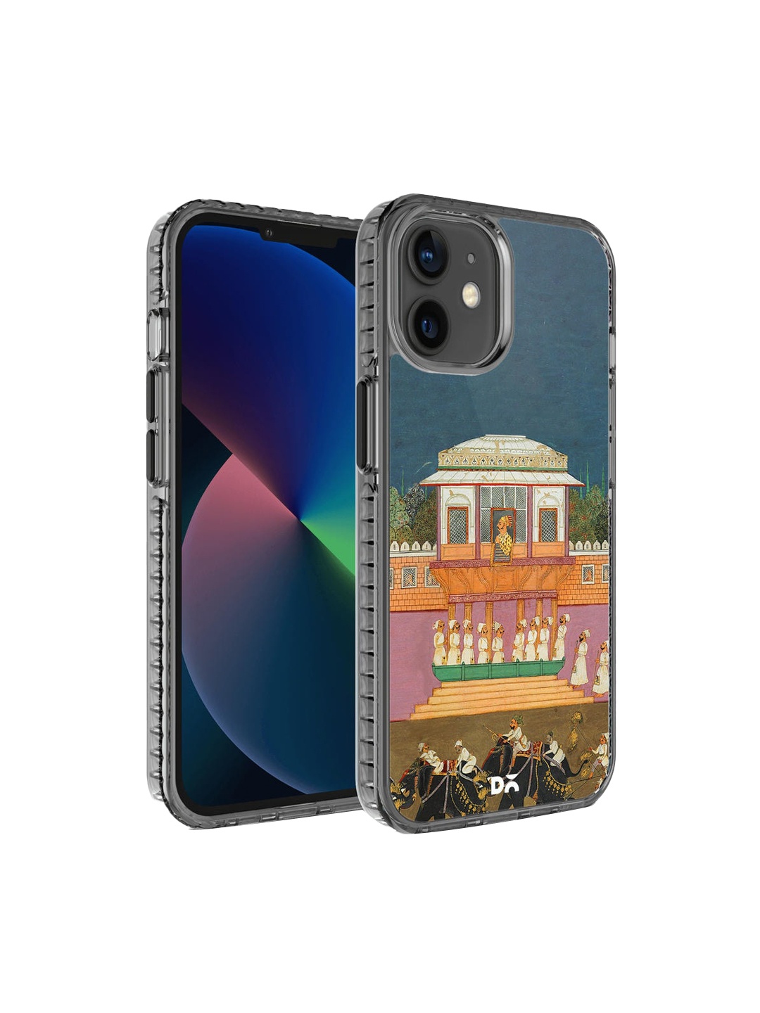 

DailyObjects Blue & Orange Royal Parade Stride 2.0 iPhone 12 Mini Phone Case