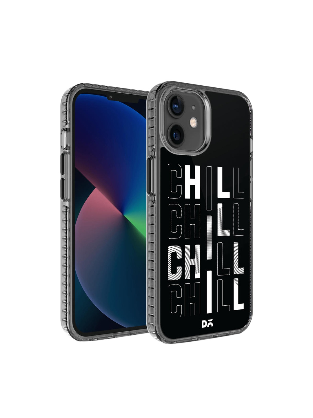 

DailyObjects Black & White Stride Lets Chill Stride 2.0 Printed iPhone 12 Mini Phone Case