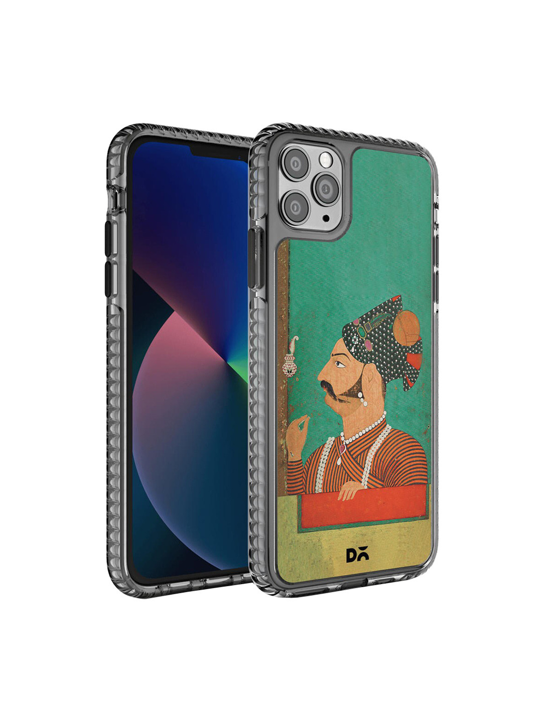 

DailyObjects Green & Red Rajput Facial Hair Stride 2.0 iPhone 11 Pro Max Phone Case