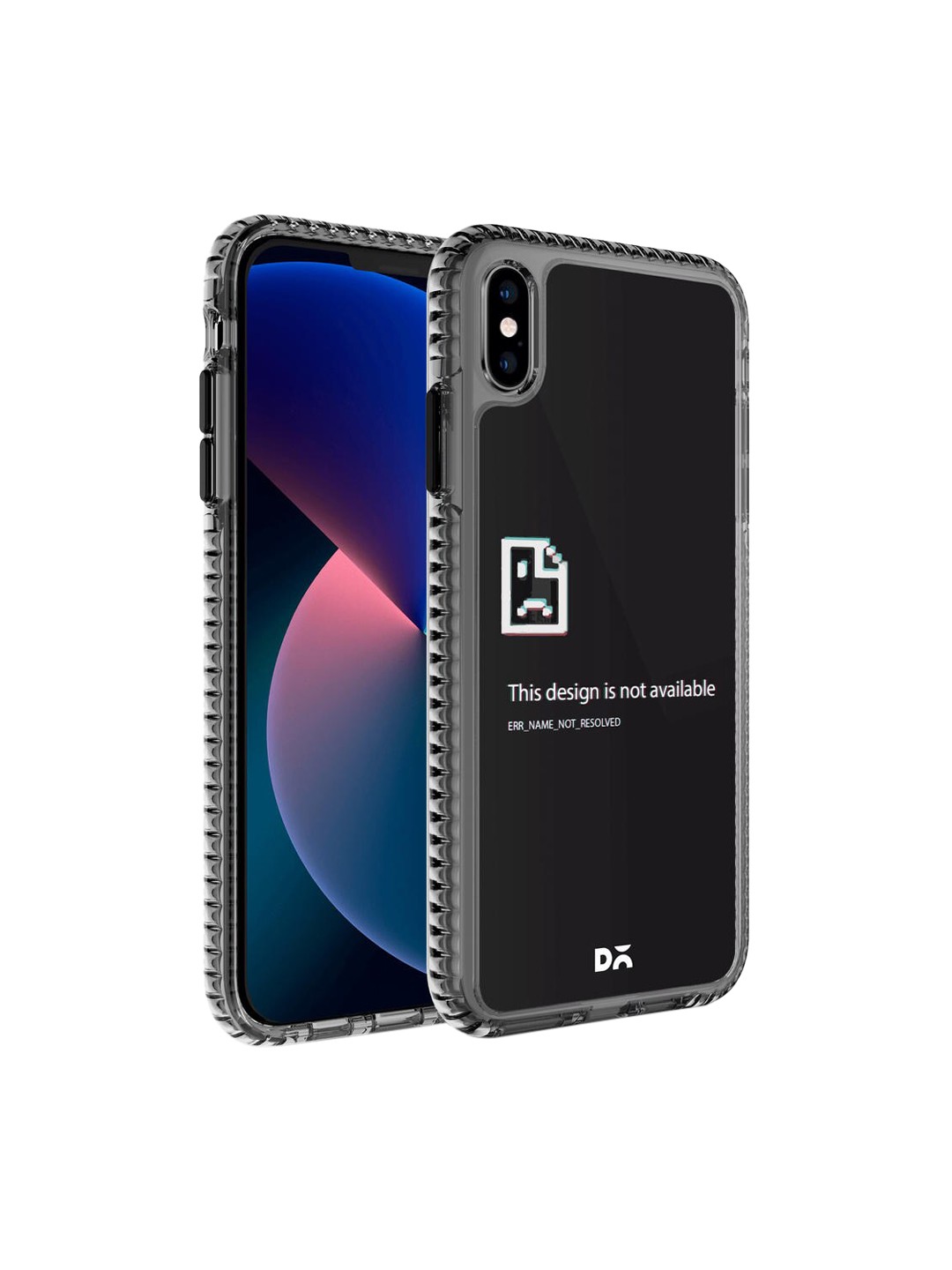 

DailyObjects Black Printed iPhone X Phone Case