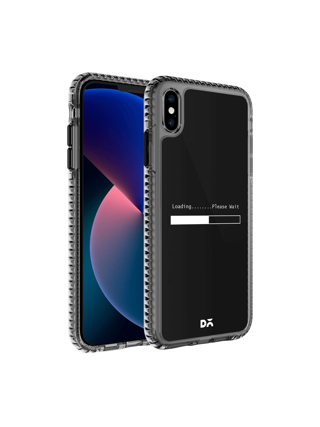 

DailyObjects Black Printed Loading Dialog iPhone X Phone Case