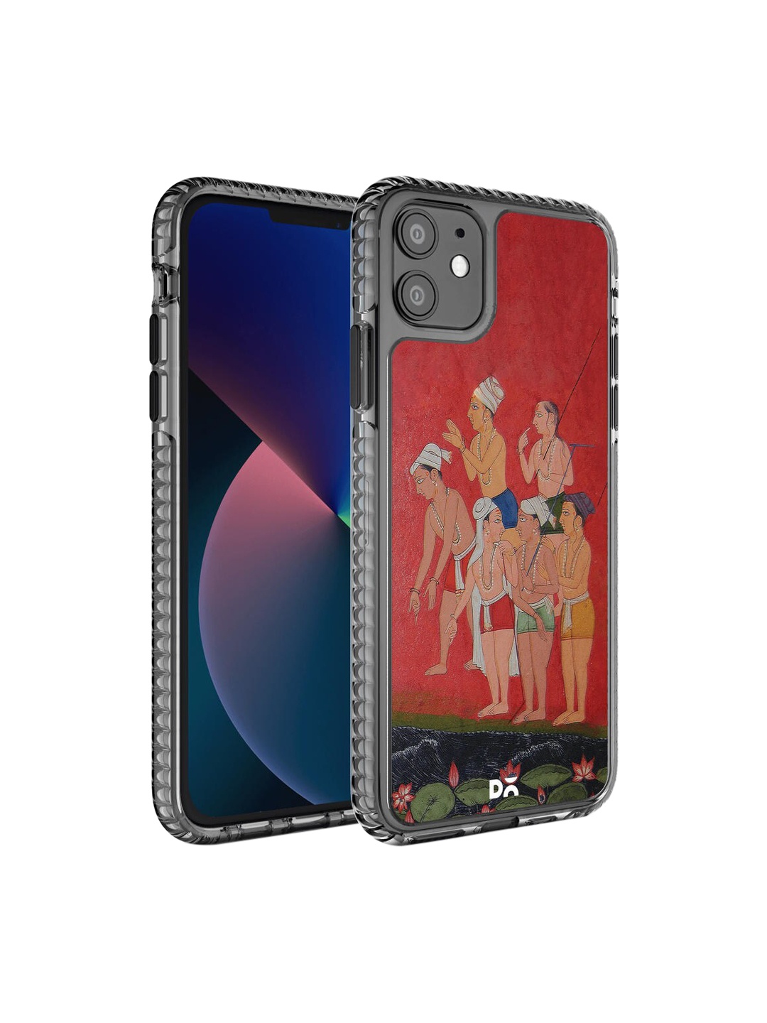 

DailyObjects Red Printed iPhone 11 Phone Case