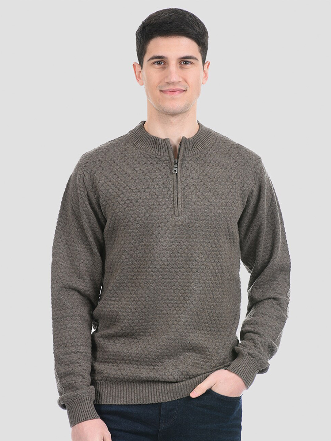 

PORTOBELLO Men Brown Pullover