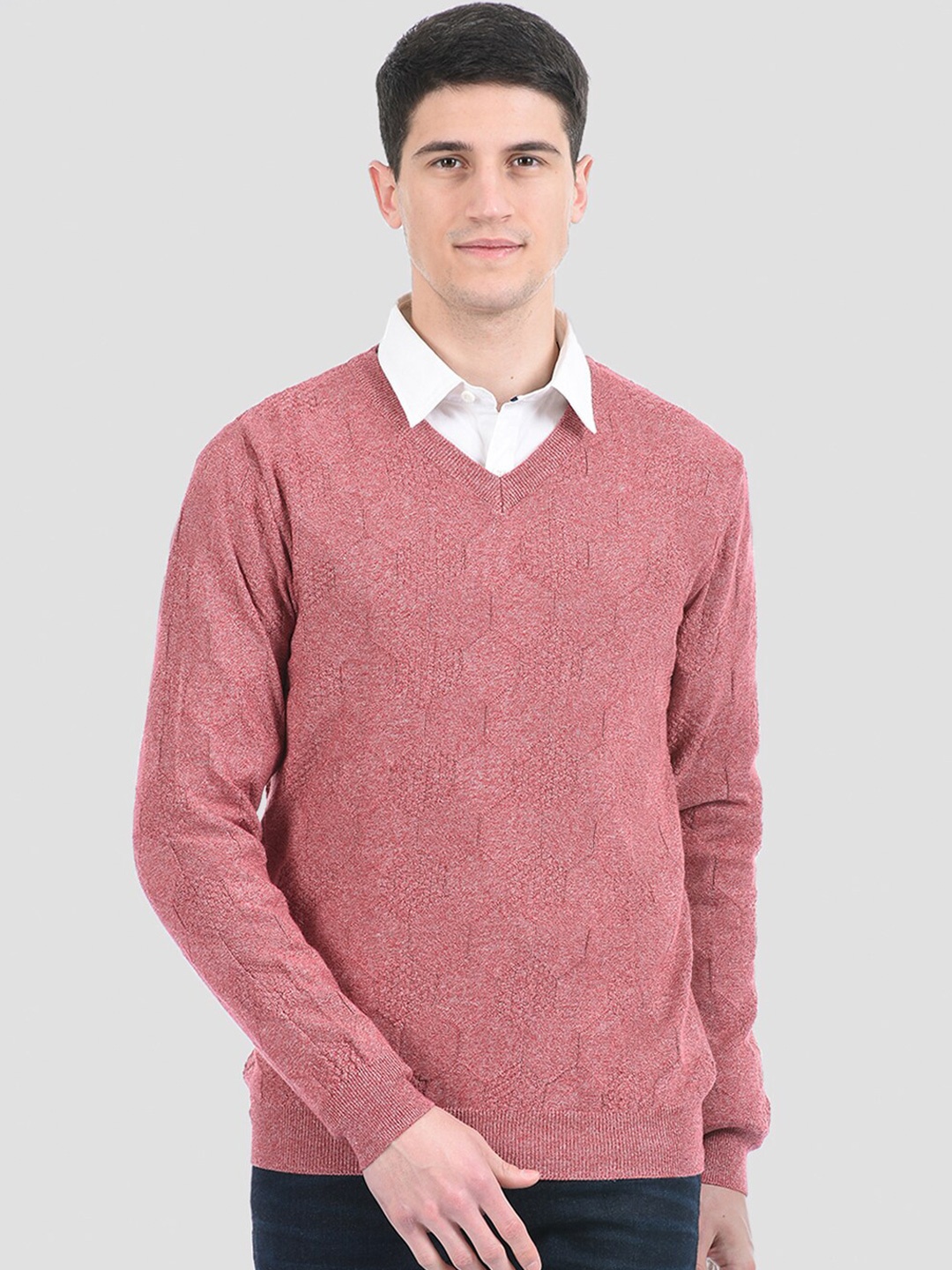 

PORTOBELLO Men Red Pullover