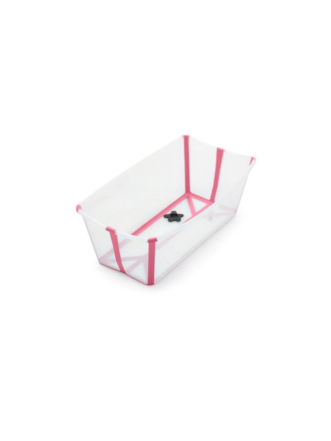 

Stokke Kids Pink Solid Foldable Bath Tub, Transparent