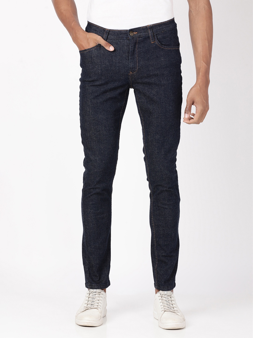

Lee Men Blue Bruce Skinny Fit Stretchable Jeans