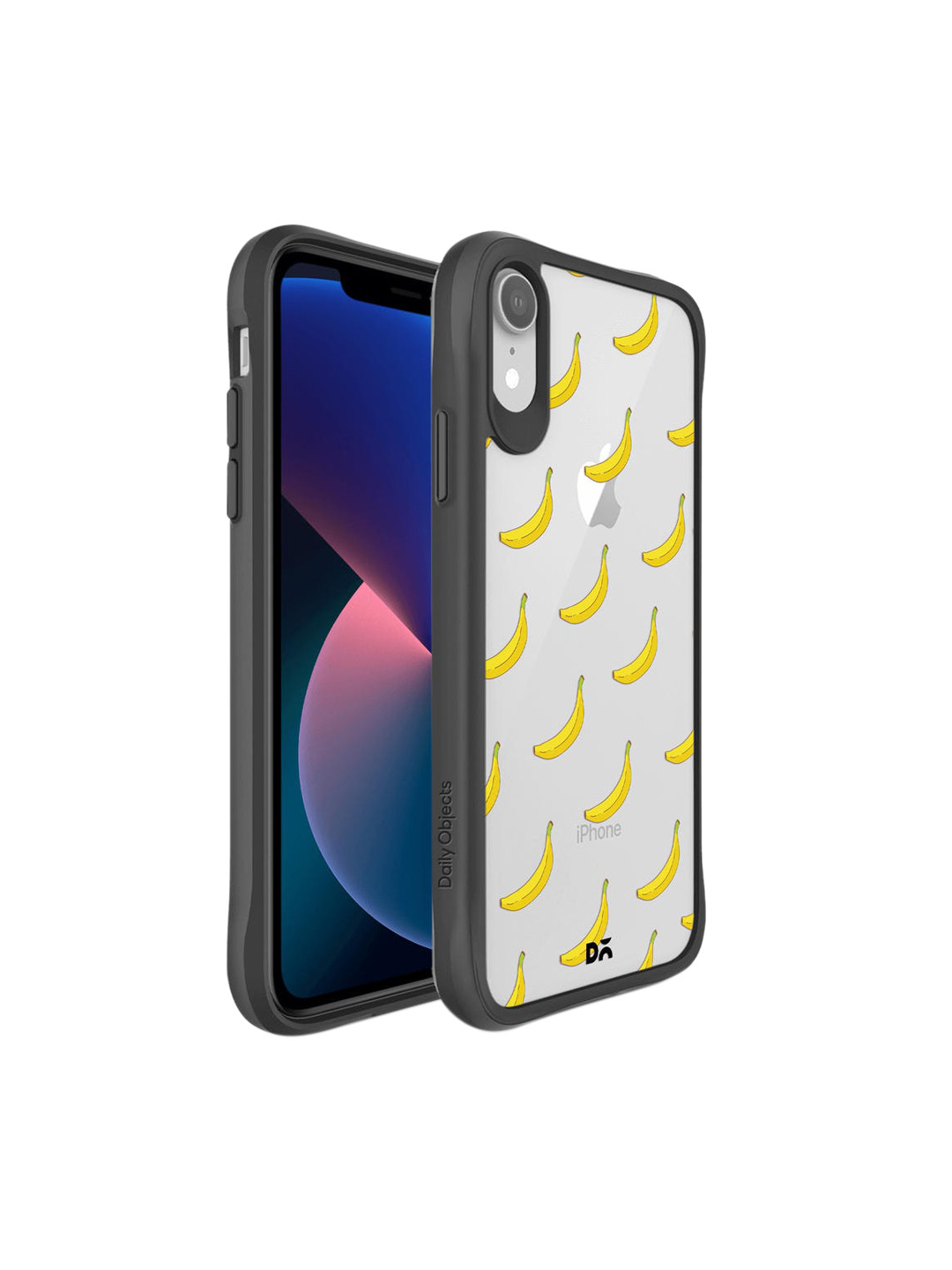 

DailyObjects Black & Yellow Banana Icon Printed iPhone XR Mobile Case Cover