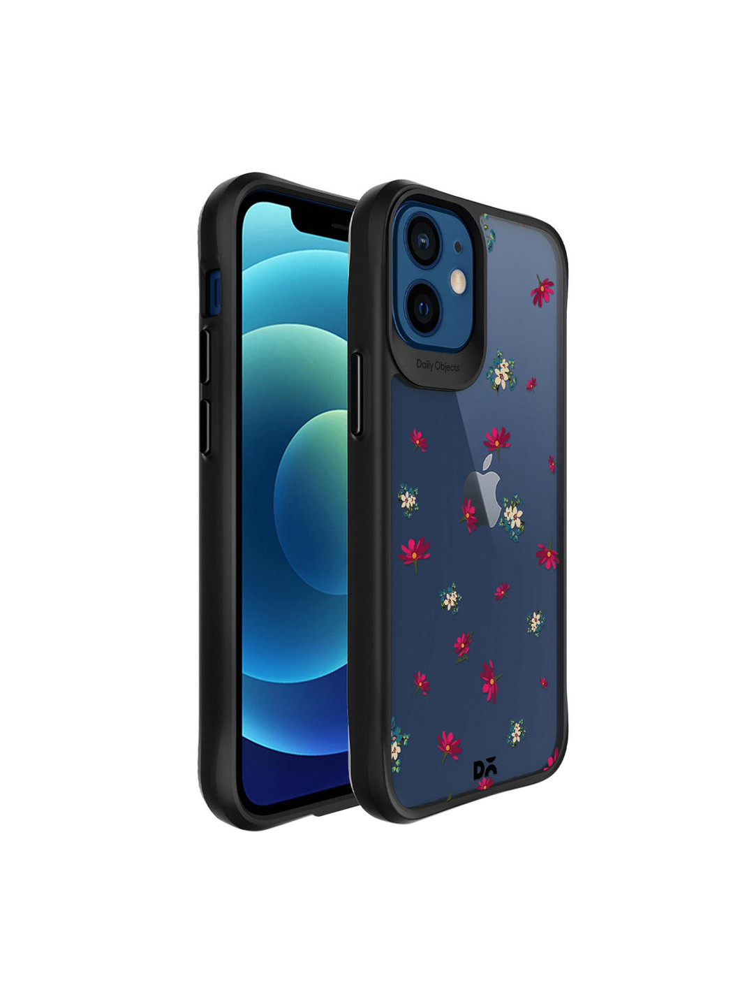 

DailyObjects Blue & Pink Printed iPhone 12 Mobile Accessories