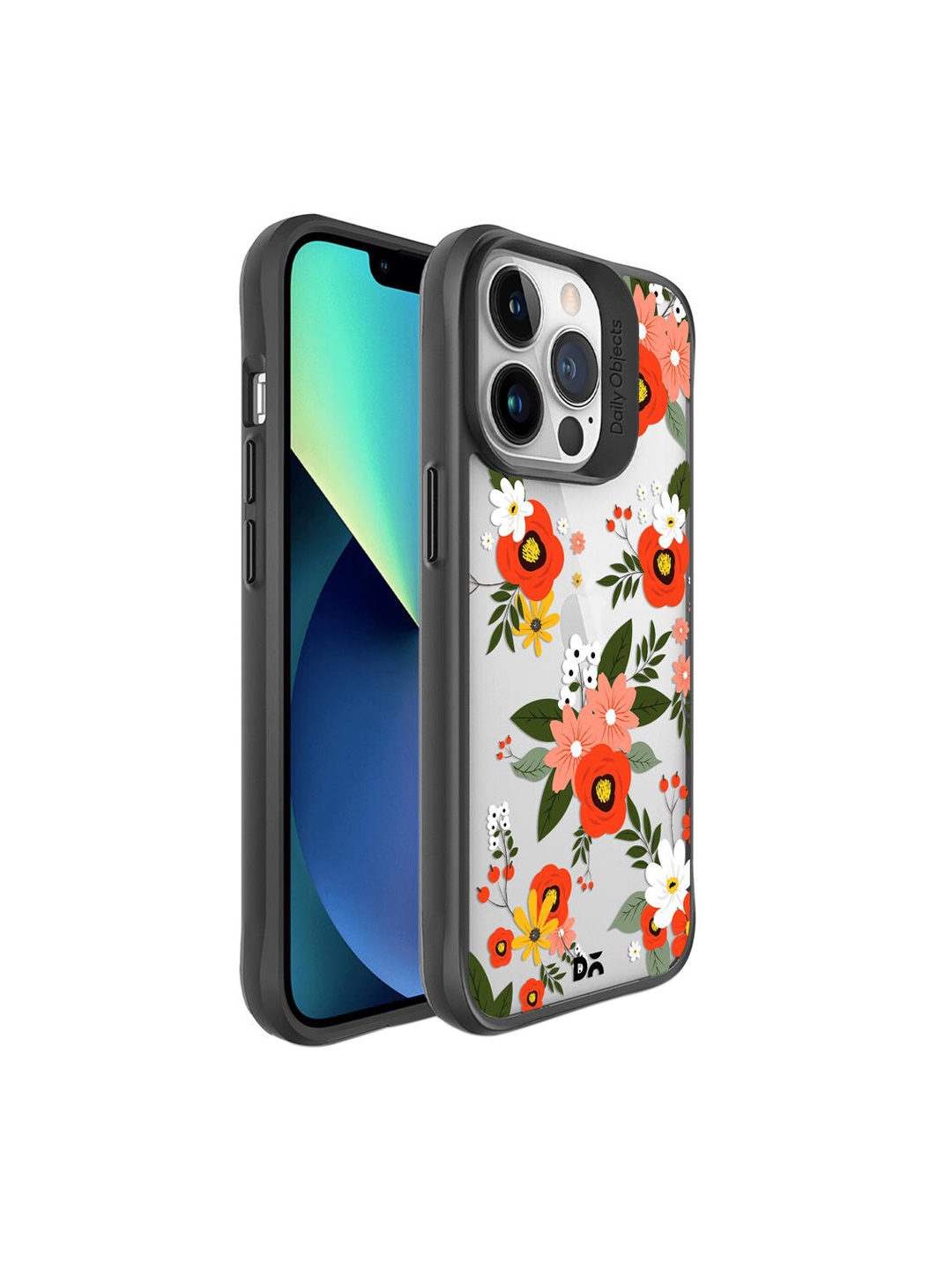 

DailyObjects Multicolored Printed Flower Bunch iPhone 13 Pro Phone Case, Multi
