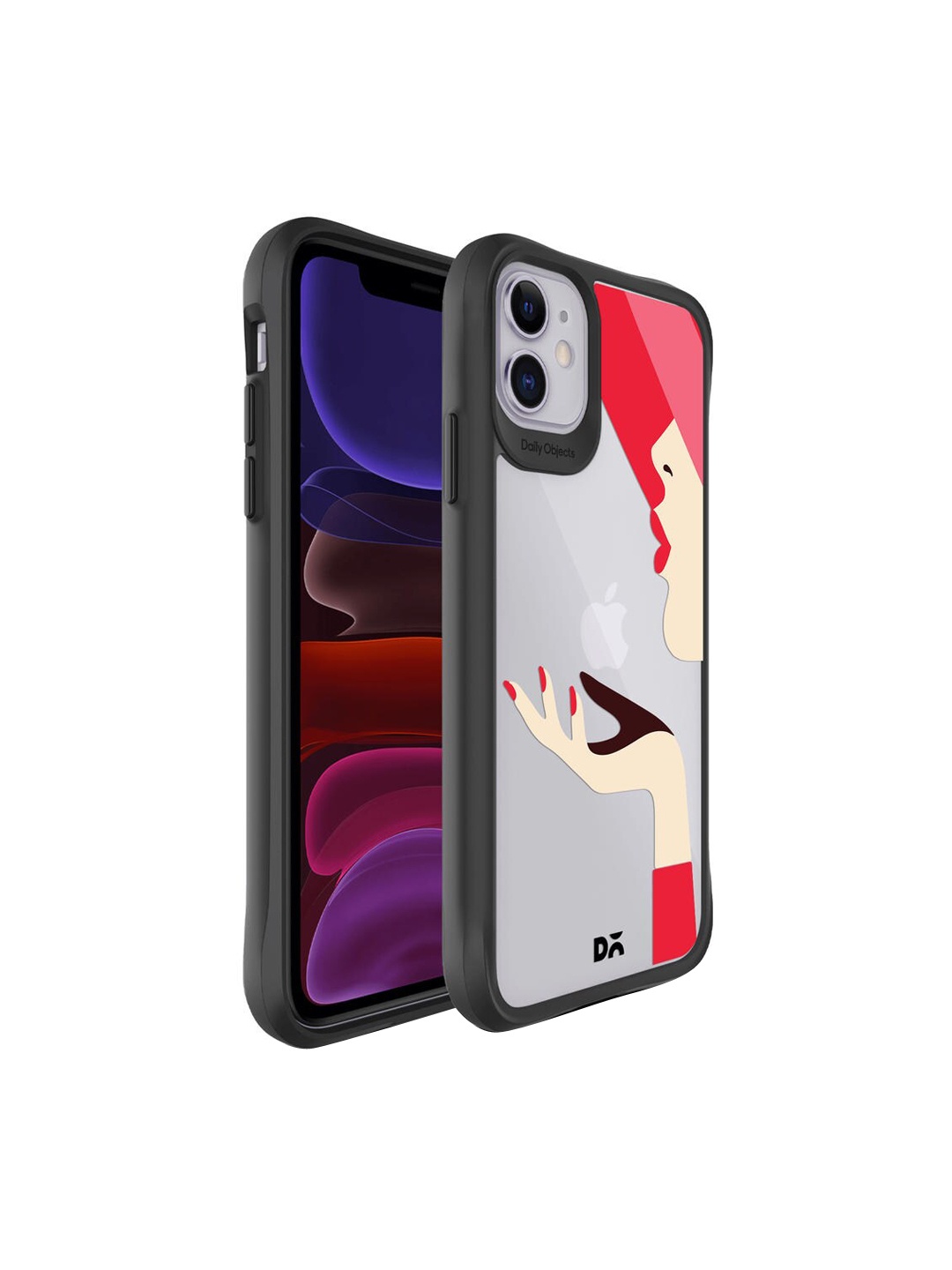 

DailyObjects Multicolor Printed Clear iPhone 11 Phone Case, Multi
