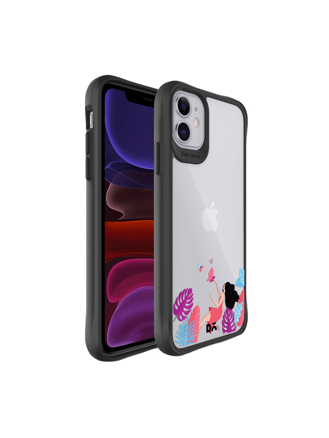 

DailyObjects Transparent Chasing Dreams Printed iPhone 11 Back Case Cover
