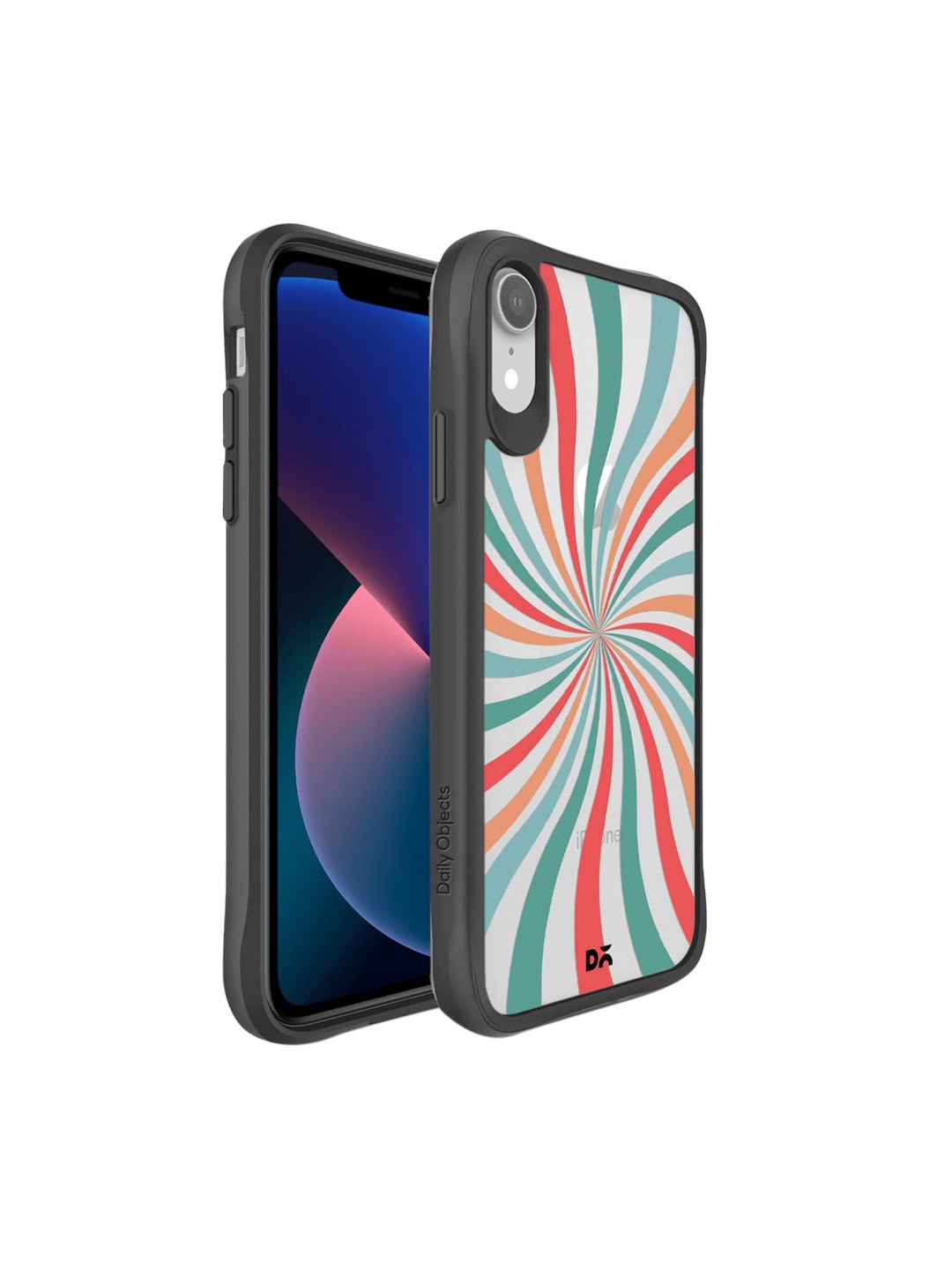 

DailyObjects White & Green Color Hypnosis iPhone XR Back Case