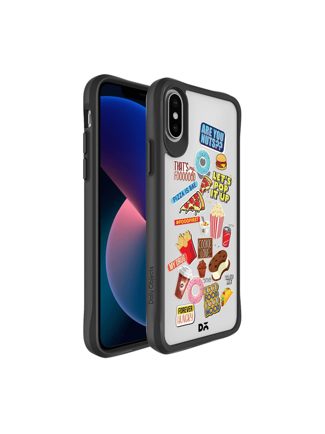 

DailyObjects Multicolor Printed iPhone XS Max Phone Case, Multi