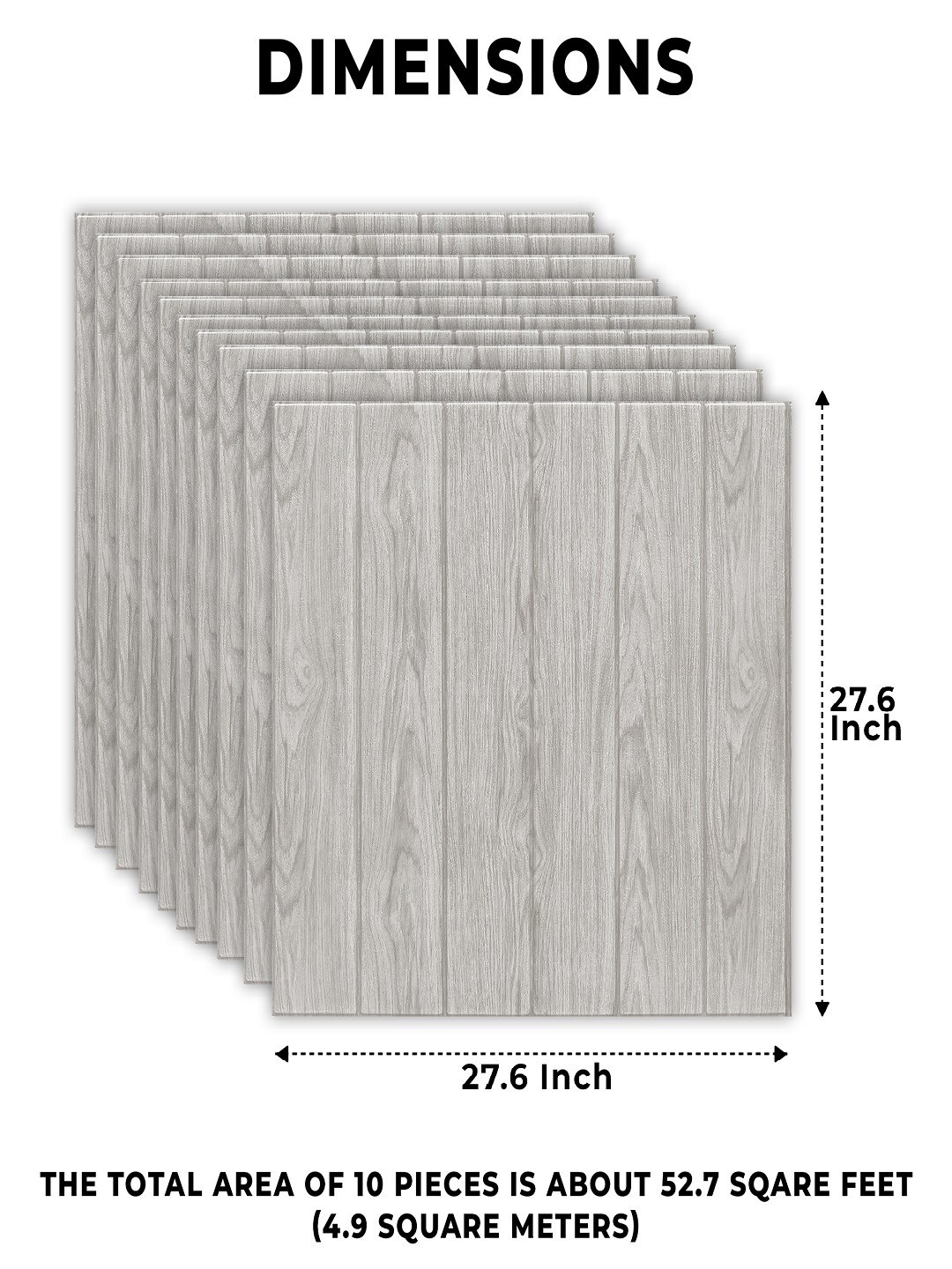 

Tormeti 20 Pcs Grey Decals and Stickers