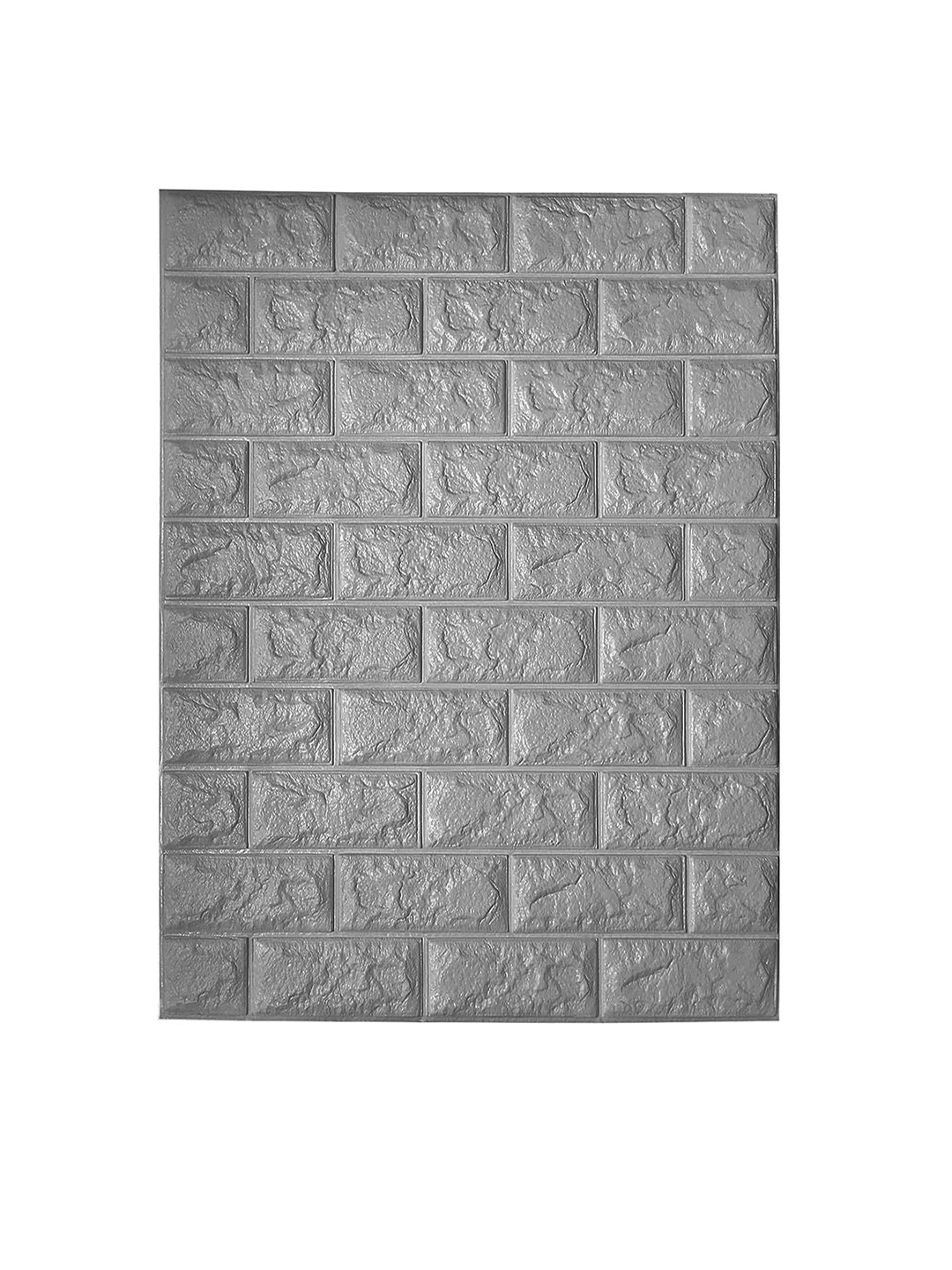 

Tormeti Pack Of 5 Grey Brick Self-Adhesive & Waterproof Wallpaper