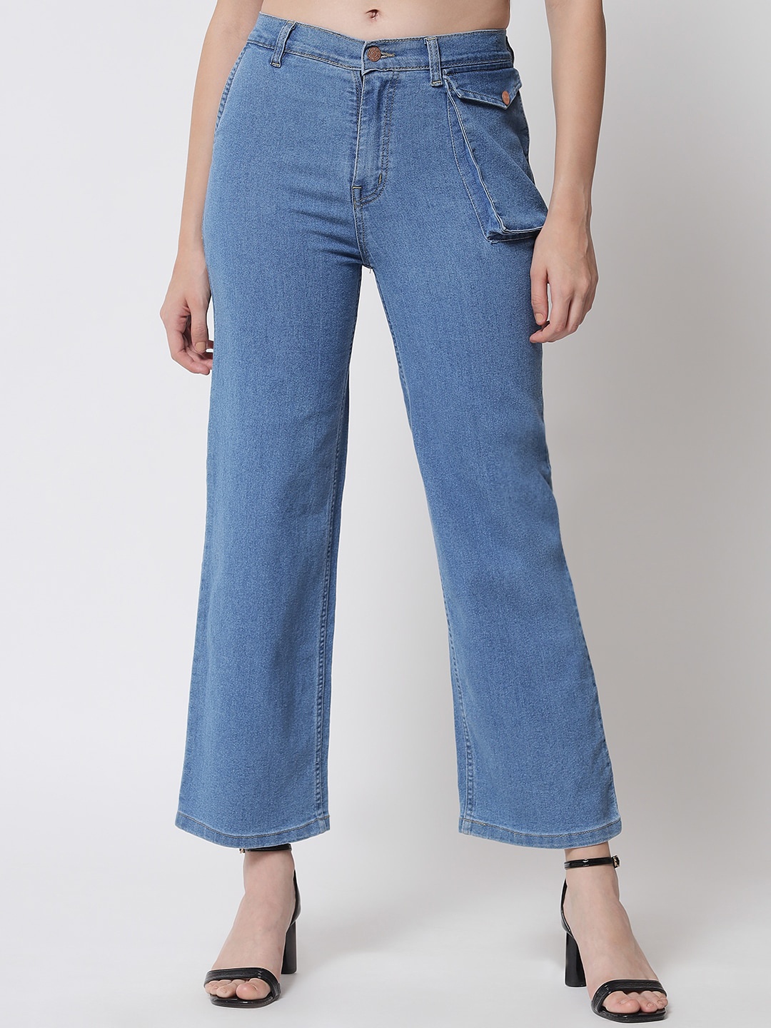 

River Of Design Jeans Women Blue Stretchable Jeans