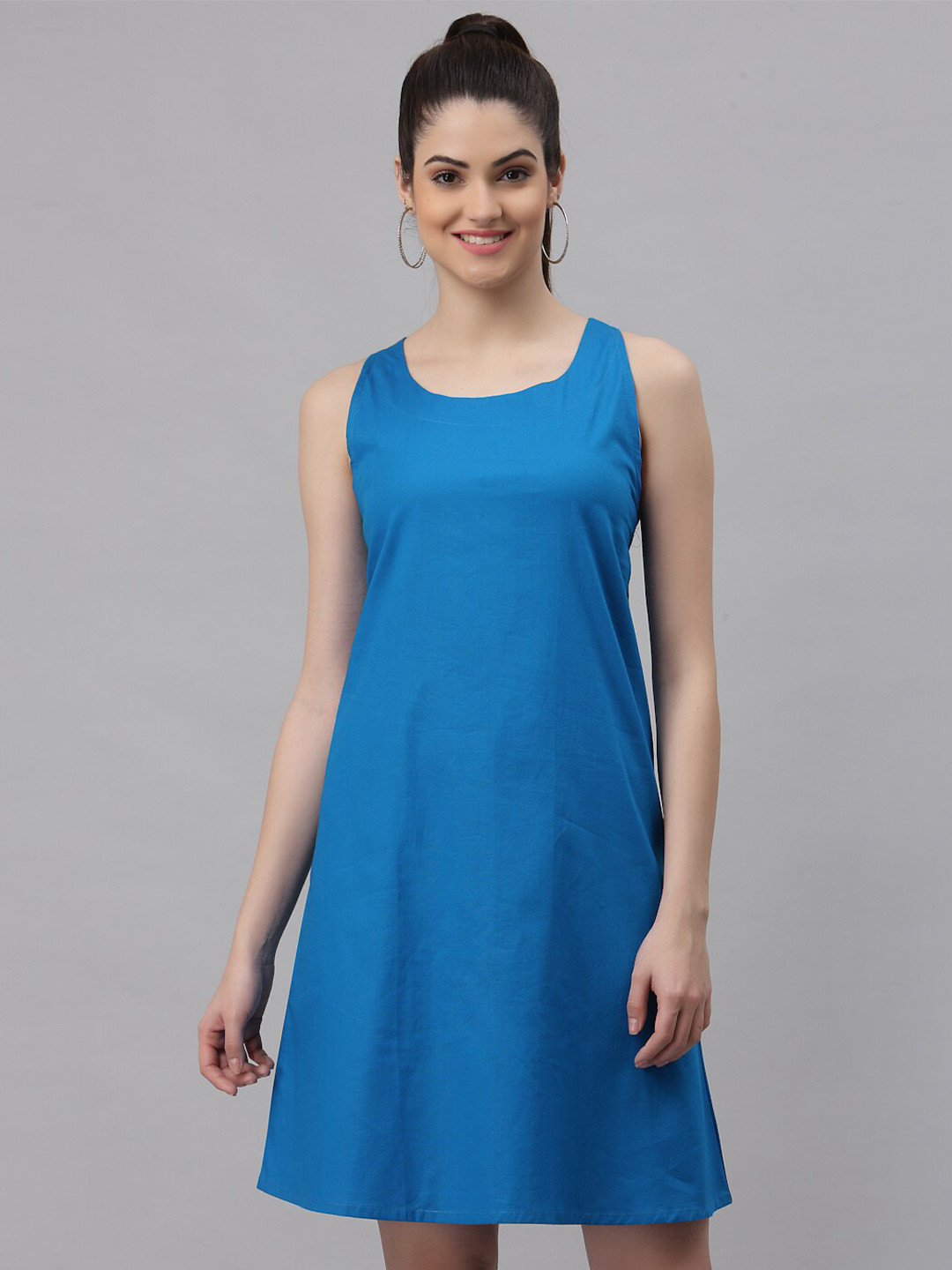 

River Of Design Jeans Blue A-Line Dress