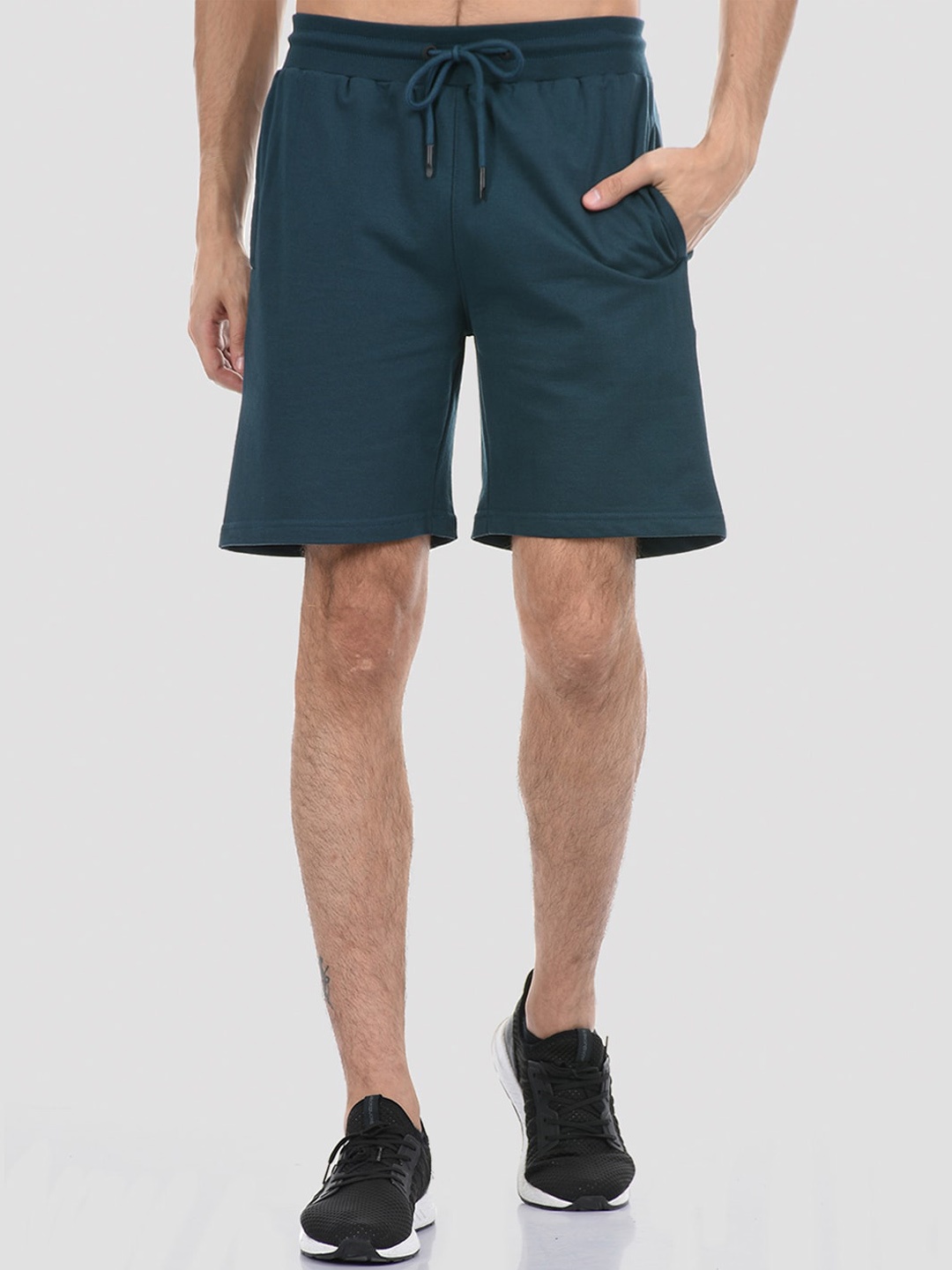 

ONEWAY Men Teal Sports Shorts