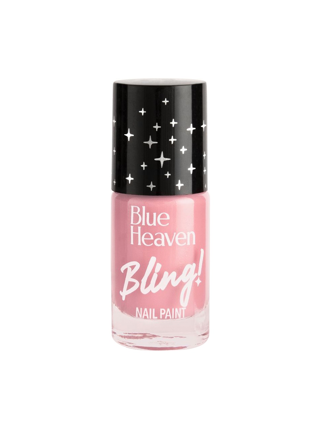 

Blue Heaven Bling Nail Paint 8 ml- Desert Nude 201, Pink