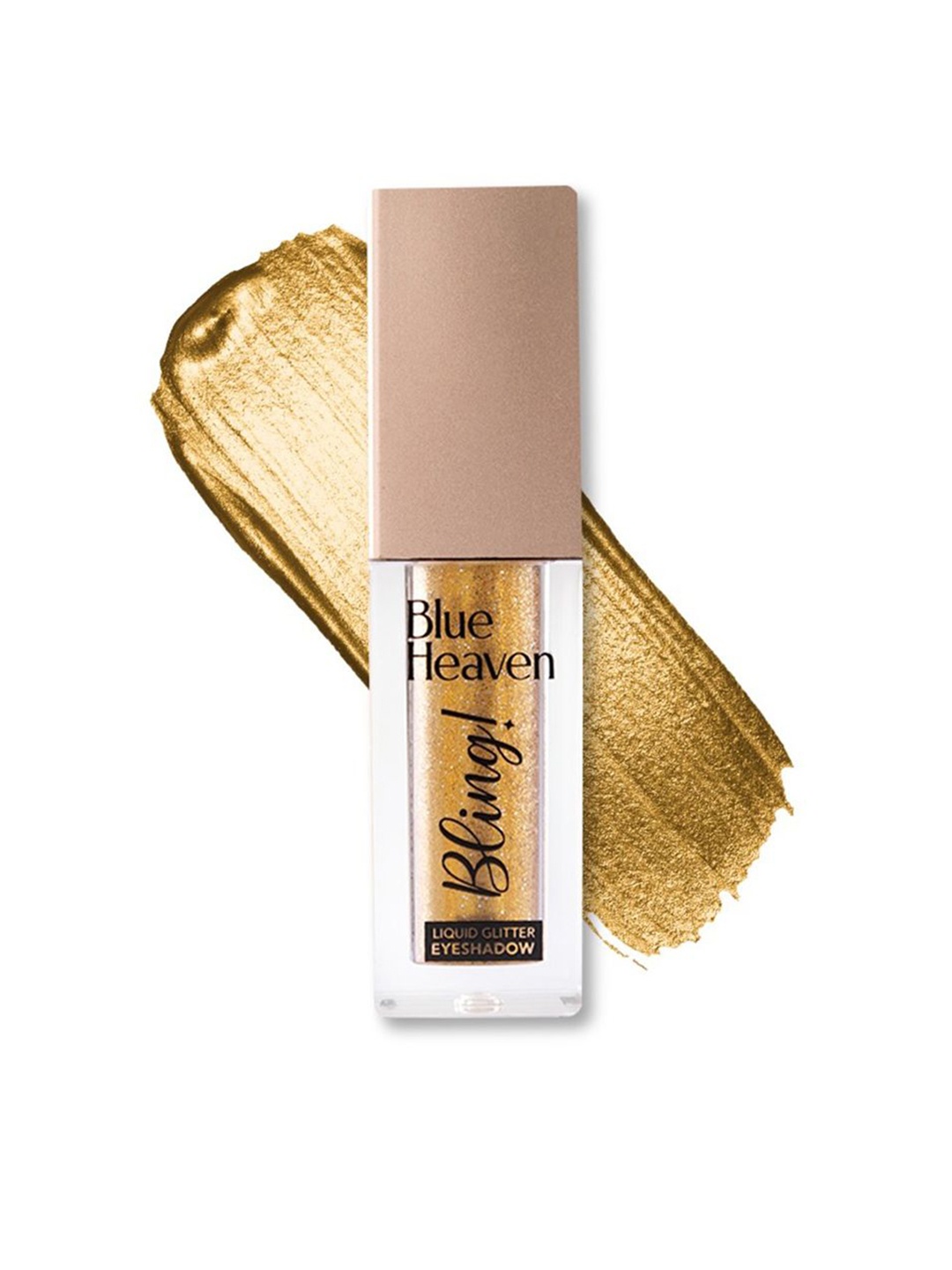 

Blue Heaven Bling Liquid Glitter Eyeshadow 4 ml - Golden Limelight, Gold