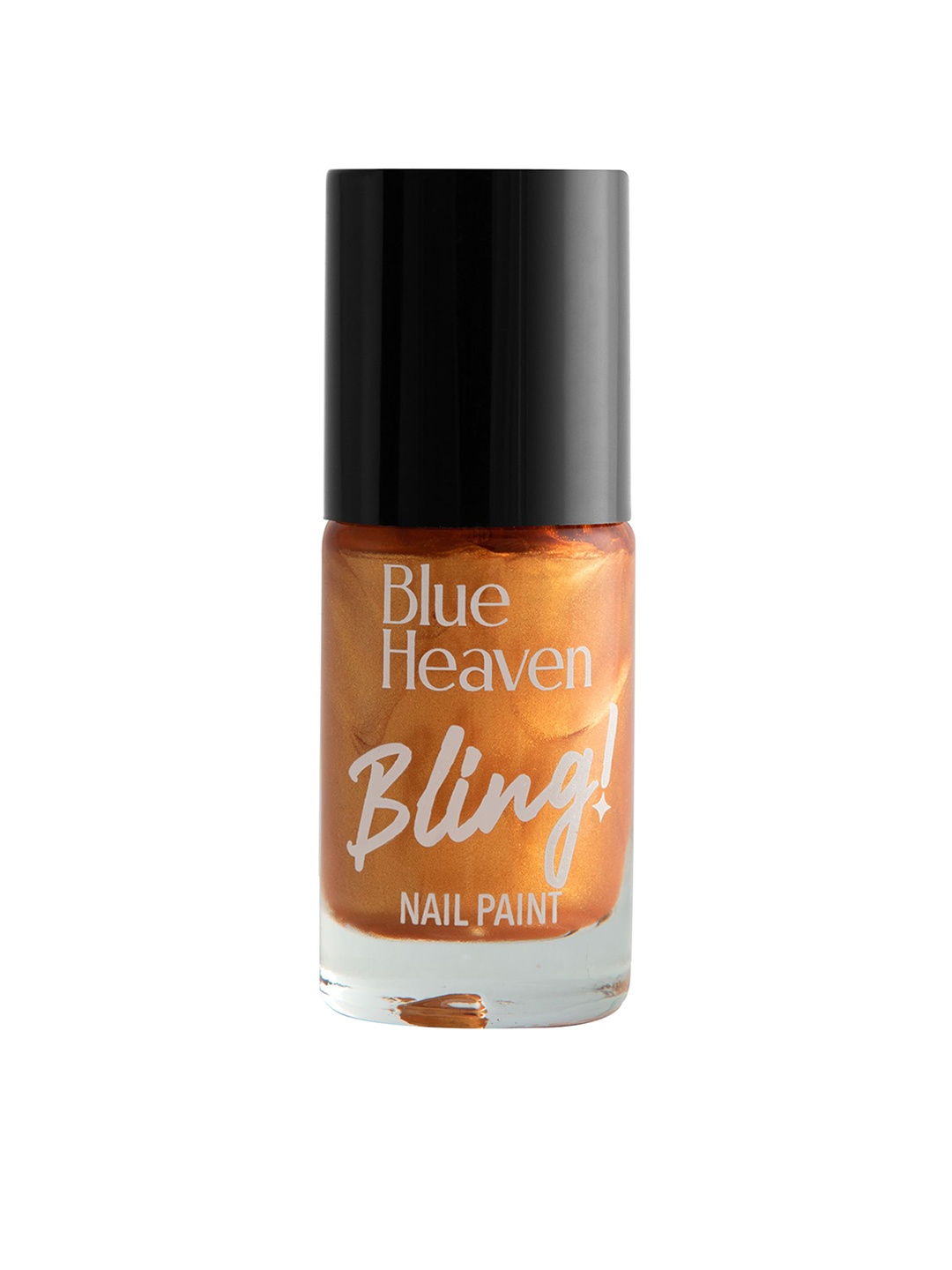 

Blue Heaven Long-Lasting Bling Nail Paint 8ml - Yellow Daisy 151, Orange
